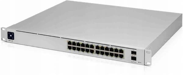 Switch Ubiquiti USW-Pro-24-POE 26p 400W hanterad silver