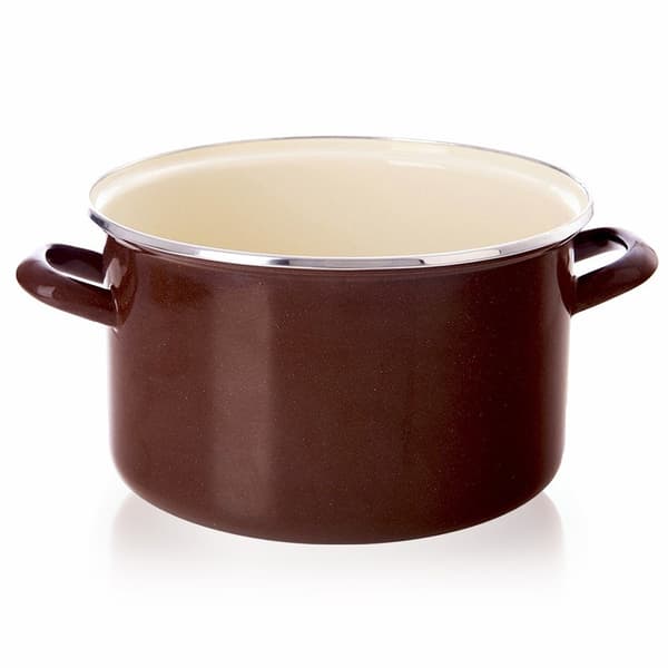 BRUN emaljegryde 22 cm, 4 l
