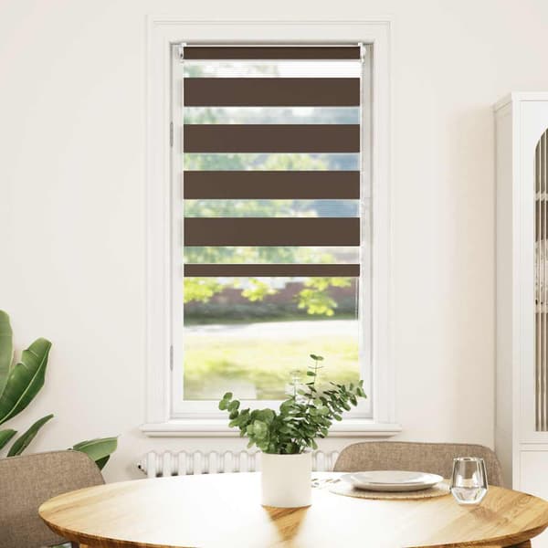 Zebra rullegardin (40 x 100 cm) Kaffe