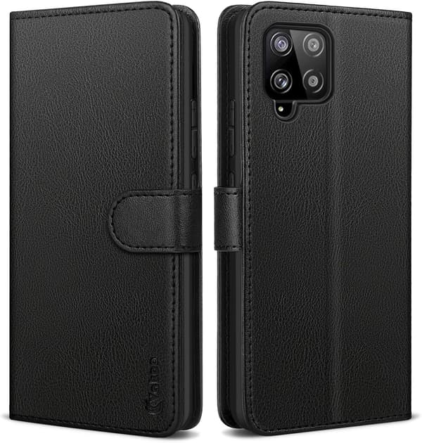 ELEGANT SORT PU-LÆDERETUIL TIL SAMSUNG GALAXY A42