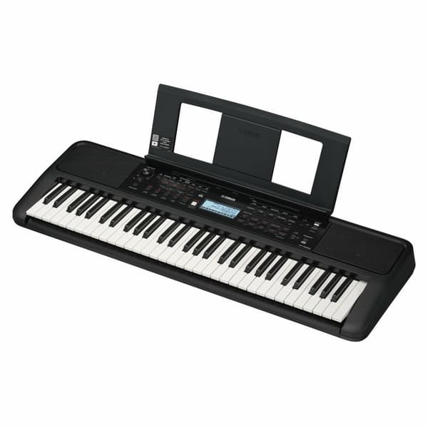 Yamaha PSR-E383 Keyboard, 61 Tangenter, Sort, Med Metronom