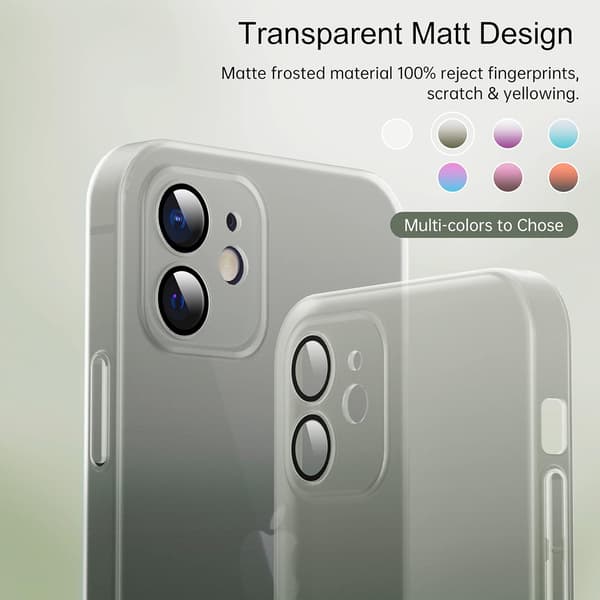 MATTSKÅL TILL APPLE IPHONE 14 PRO 6.1" VIT GRÖN OMBRE + HÄNGE