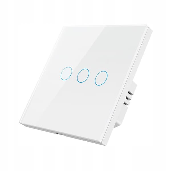 ZigBee TUYA Touch Switch 3-kreds hvid #uden N