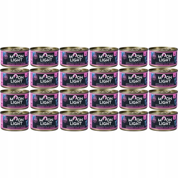 Moonlight Dinner våtfoder för katter nr 6 24x80 g