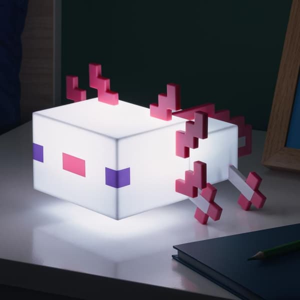Lampa Axolotl - Minecraft