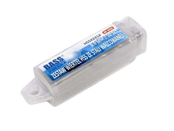 Bor til metal HSS 7mm 10 stk