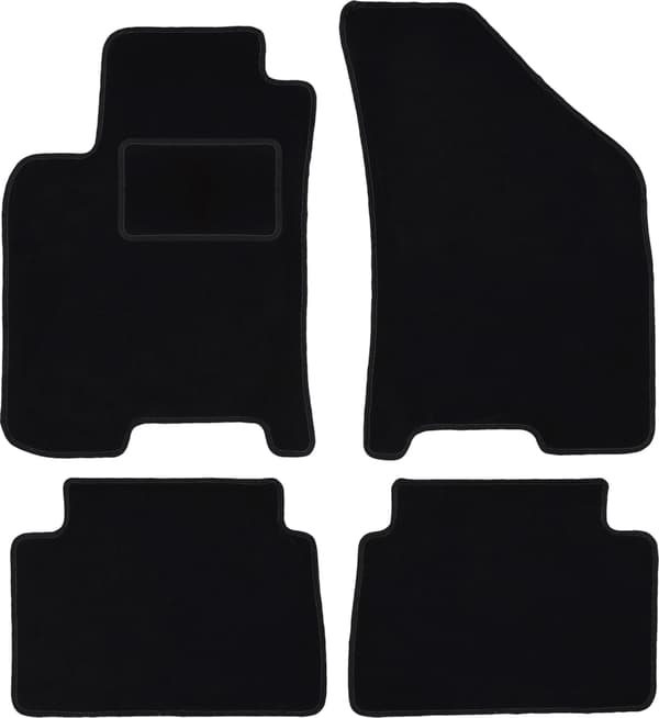 Velourmattor set för Daewoo Lanos sedan, hatchback (1997-2004)