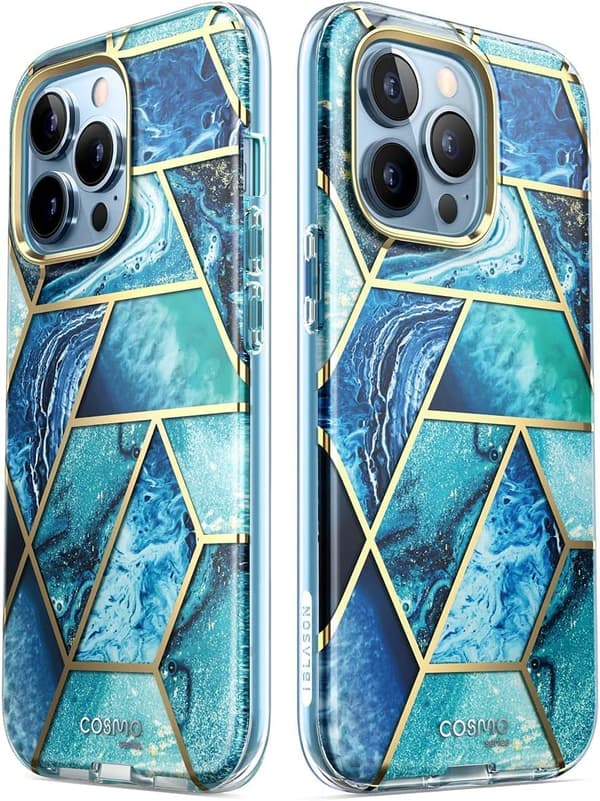 DOBBELT ETUI TIL IPHONE 13 PRO 6,1' BESKYTTELSE FRONT OG BAGSIDEN