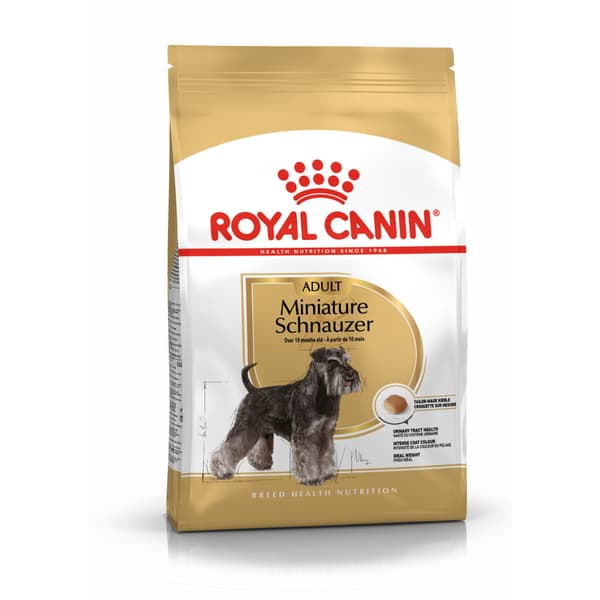 Royal Canin torrfoder för hundar 3 kg miniatyrschnauzer