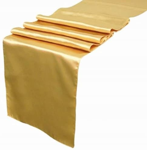 Slät satin, guld, 16 cm x 9 m, 1 st.