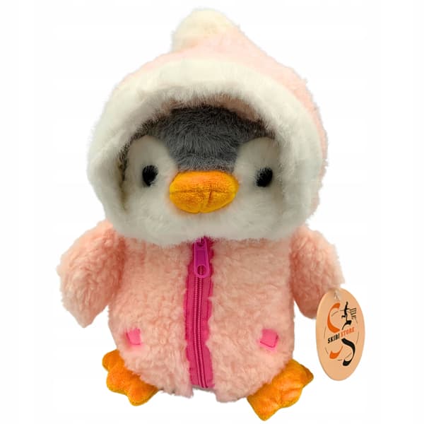 Vinter Jul Pingvin Maskot Plyschleksak
