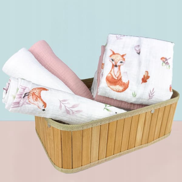 Plumeri Muslin Bleer Sæt med 3 Farver 70x70 cm