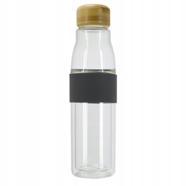 ØKO-TERMOVANDFLASKE I GLAS 450 ml
