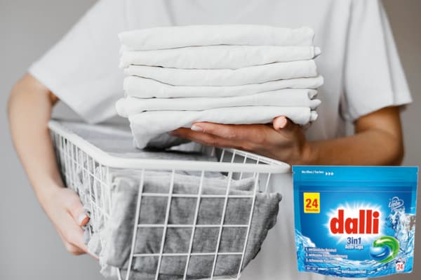 DALLI 3in1 Activ Caps pyykkikapselit 24 kpl