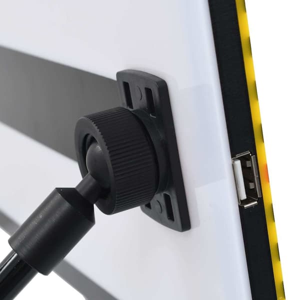 vidaXL LED-reflektorplade til fjernelse af buler uden lakering