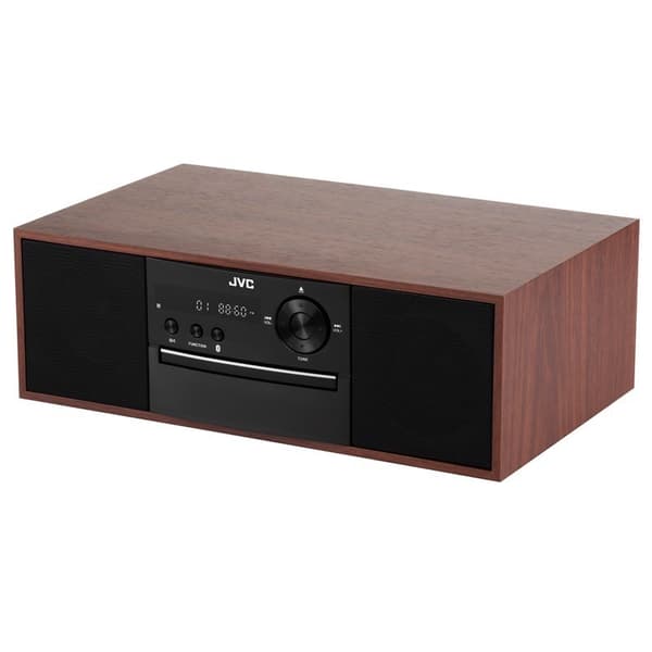 JVC RD-E761 Mini Hi-Fi System, Bluetooth, CD-afspiller, Sort