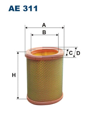 ILMANSUODATIN AE311 FILTRON