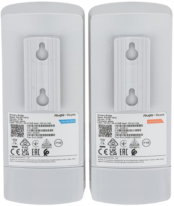 Trådløs Wi-Fi-bro RG-EST100-E 2,4 GHz-relæ