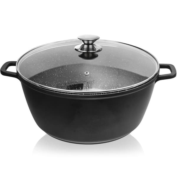 Grande granitgryde med låg 32 cm, 9,7 l