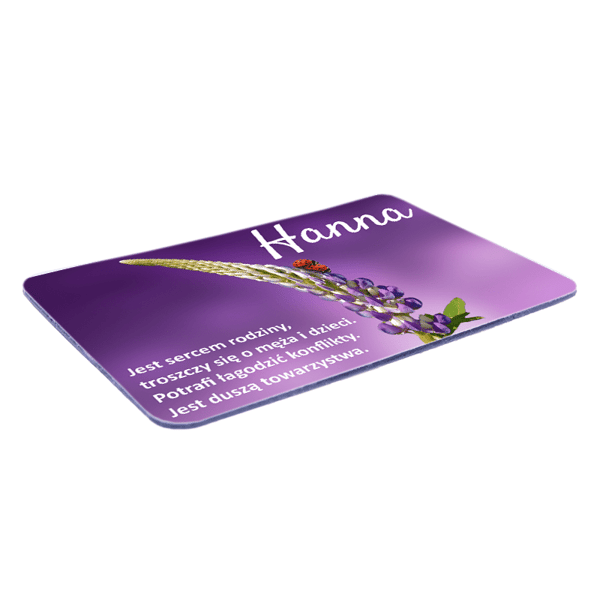Kylskåpsmagnet Hanna
