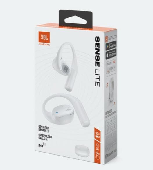 Trådløse åbne JBL Sense Lite Hvid