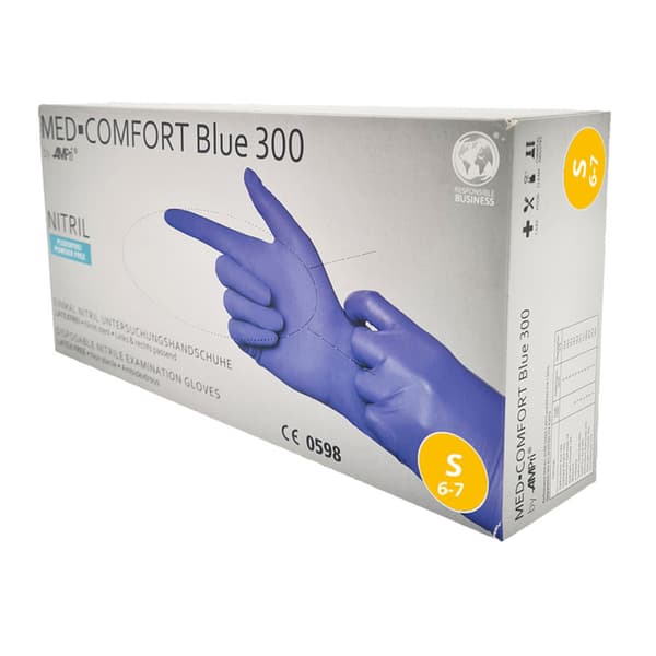Nitrilhandskar S blå Ampri Blå 300 100 stycken