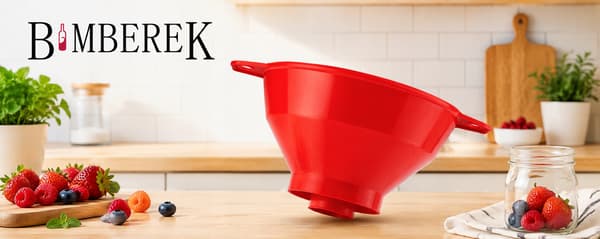 Universaltratt för påfyllning av burkar, ballonger, glasflaskor och trattar