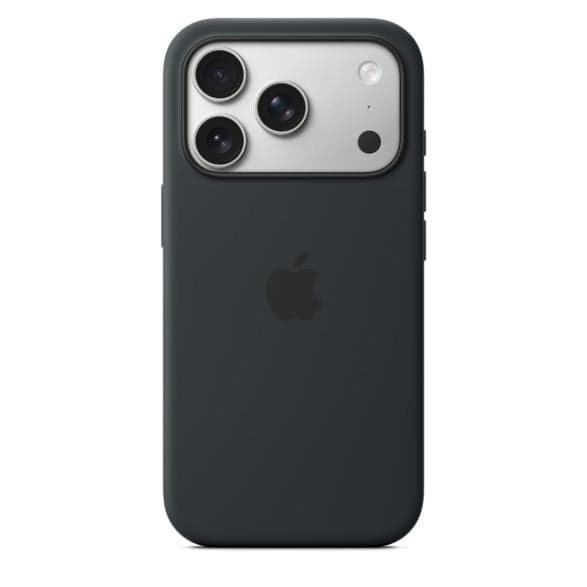 APPLE Silikone-etui med MagSafe til iPhone 17 Pro Sort MGFK4ZM/A