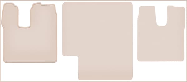 lastbilmåtter PREMIUM beige til MAN TGL / TGM 2005-