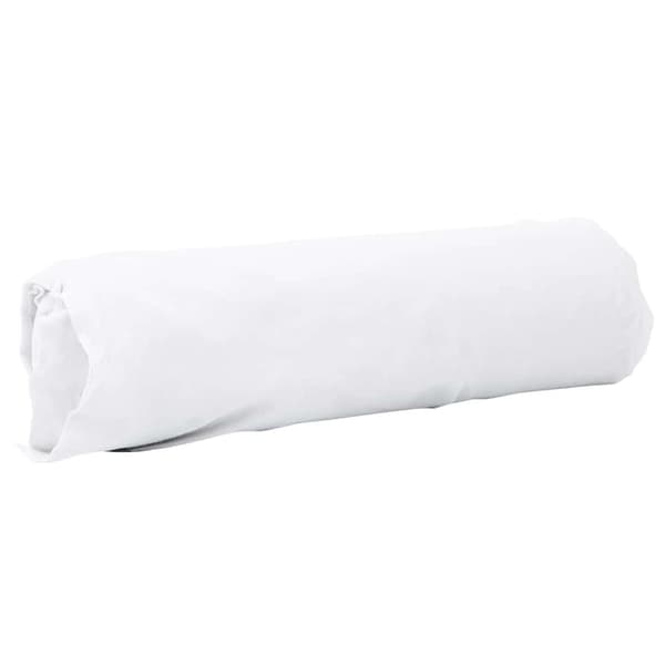 vidaXL Geotextil, Vit, 1x150 m, Polyesterfiber