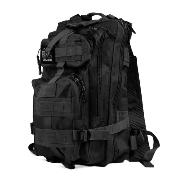 OFFLANDER rygsæk turistisk survival 25L sort