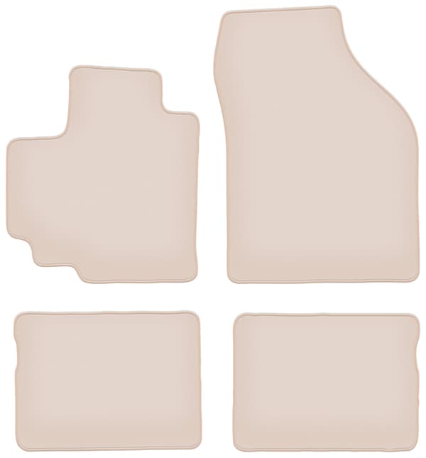mattor PREMIUM beige för: Suzuki Celerio halvkombi 2014-