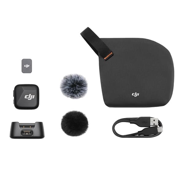 DJI Mic Mini -mikrofonilähetin (äärettömän musta)