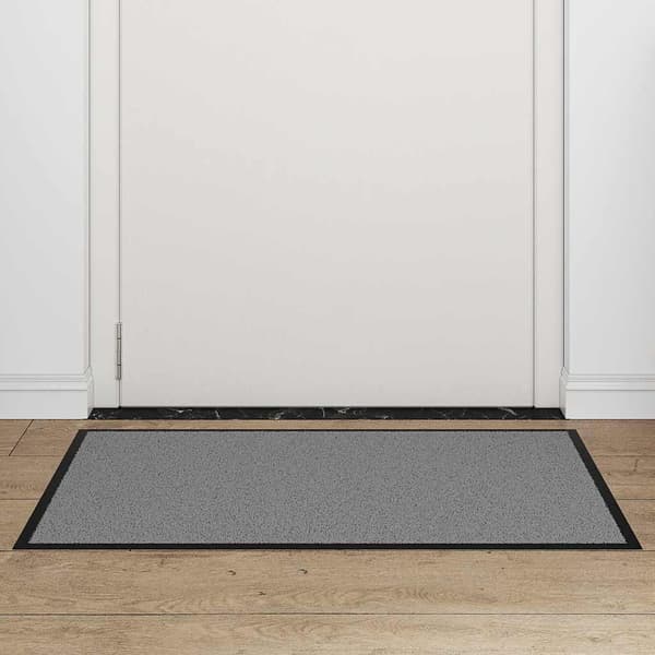 vidaXL Ovimatto Harmaa 60x90 cm