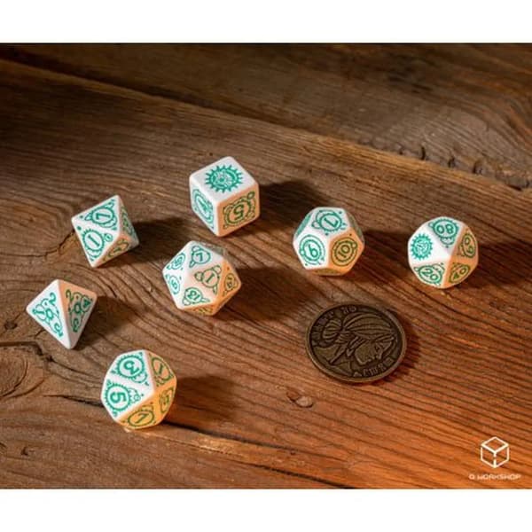 Q Workshop - The Witcher Dice Set Ciri Överraskningslagen