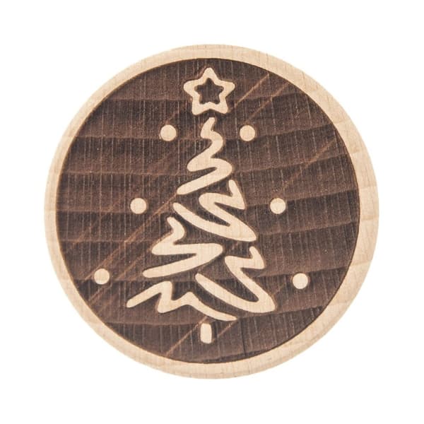 Træ kagestempel 5,5 cm