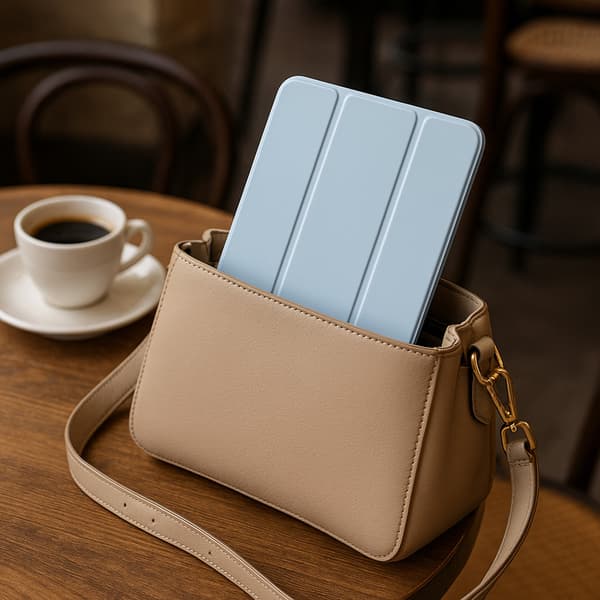 Etui Clear Pencil Galaxy Tab S9 FE S10 FE - Blå