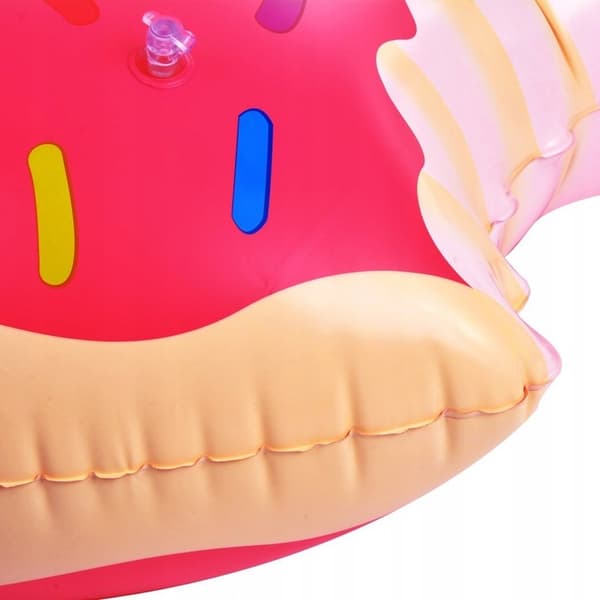 Oppustelig badering donutmadras XXL