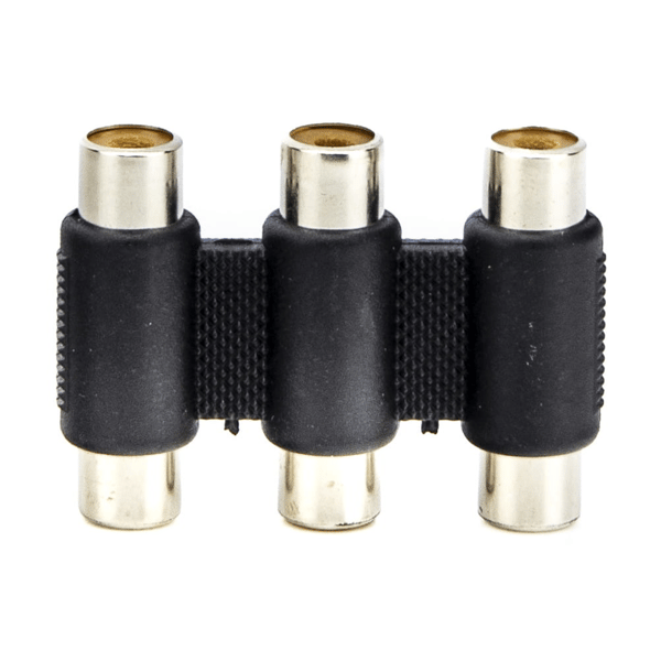 Adapter 3x RCA hunstik til 3x RCA hunstik