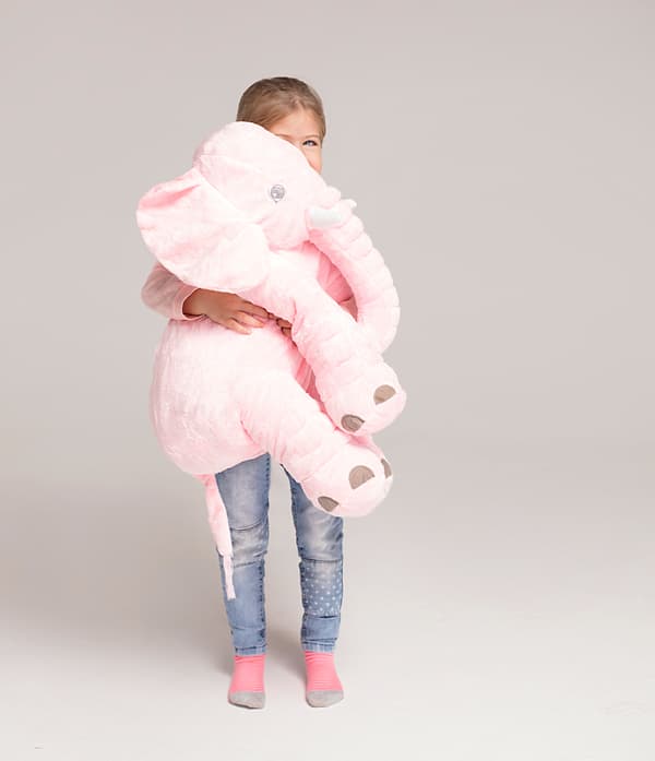 Elefant IKEA JATTESTOR 70 cm - pink