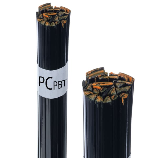 PC+PBT plast svejsetilsats metal, sort, 50g