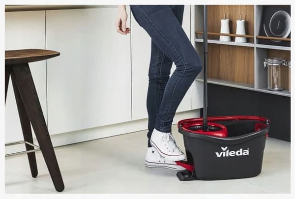 VILEDA Easy Wring&Clean TURBO roterende moppesæt 1 stk.