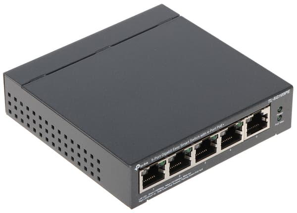 TP-LINK TL-SG105PE 4-PORTARS POE-SWITCH