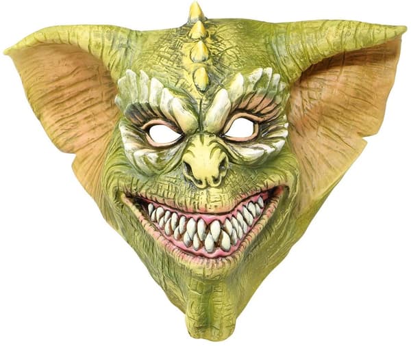 Grøn Gremlin Latex Maske Dit Monster