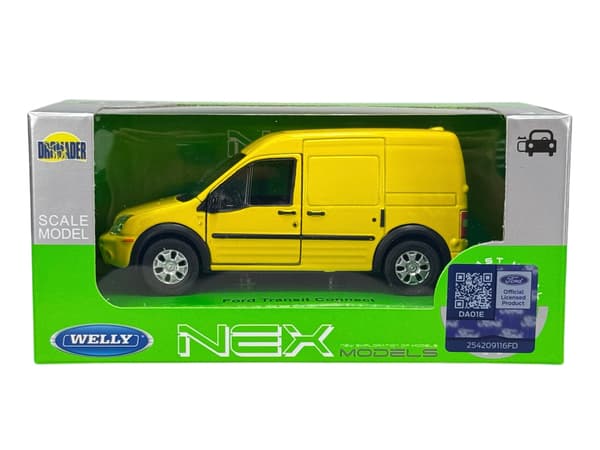 WELLY FORD TRANSIT CONNECT GUL 1:34 43631