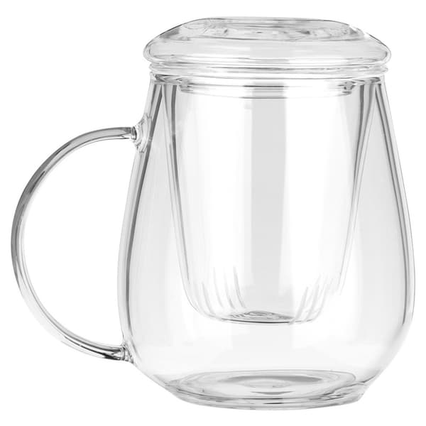 530 ml glasmugg med infuser och lock 139817