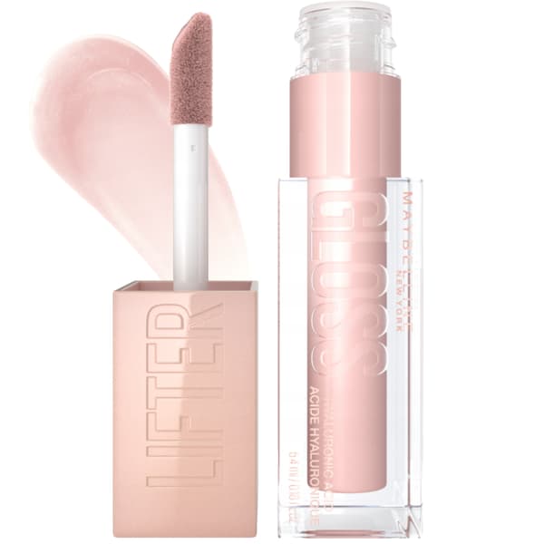 Maybelline Lifter Gloss fuktighetskräm läppglans rosa 002 Ice 5ml