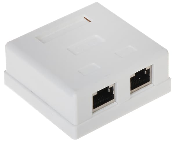 RJ45-2G5/6 dobbelt terminalstik