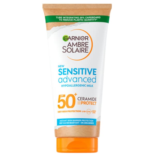 Garnier Ambre Solaire Sensitive Advanced SPF50+ Protective milk 175ml