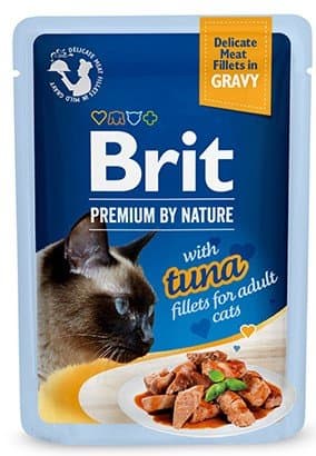 Brit Premium Kattefileter | Sovsfileter | 85 g - Tun 85 g